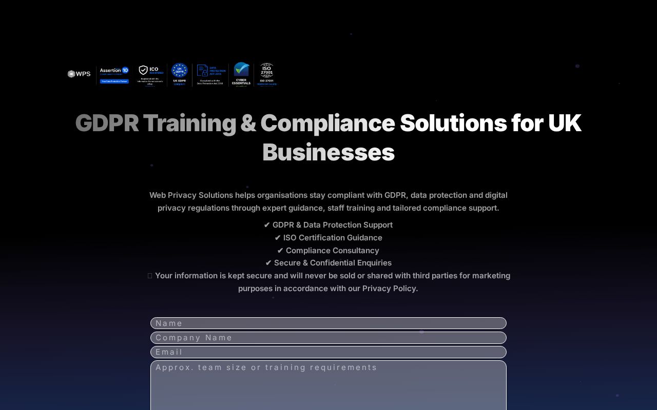 GDPR Training for UK Businesses | Compliance Courses